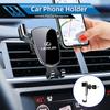 Interior Stickers Car Accessories Gravity Phone Holder GPS Mount Mobile Support Bracket For Lexus UX250h RX450h CT200h RX400h NX AY6