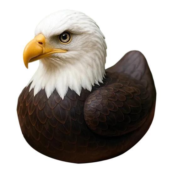 

Украшение в виде утки в дикой природе, совы, орла, крокодила, енота, утки-буйвола, скульптура из смолы для животных, украшение для внутреннего и наружного сада, двора, патио, лужайки B