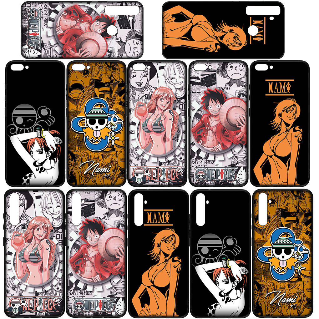 Cover for iPhone 16 15 Xiaomi Redmi Note 14 13 12 11 Pro Max X 8 9 16e Samsung Galaxy S25 S24 S23 Moto E15 OPPO Huawei Nami One Piece Luffy Phone Case
