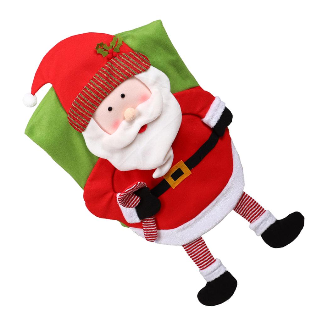 Weihnachtsdekoration Stuhl Festivalbezug Stuhlbezug Ornament Dinnerdeko