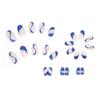 On Nails Artificial Full Cover Wearable French Stiletto Fake Nails Nail Tips Almond False Nails