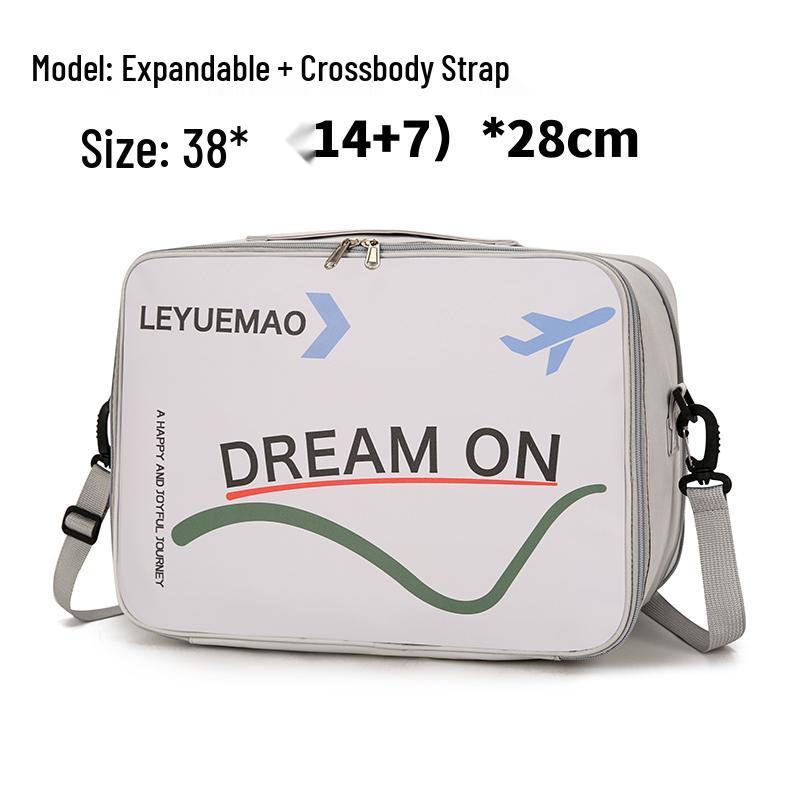 Travel Duffel Bag: Oxford Fabric Rolling Luggage and Storage Bag