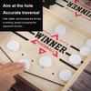 Sling Puck Board Game Parent-Child Interactive Chess Toy Fast-Paced Fun Winner Wooden Board Sports Toy Football Winner Games