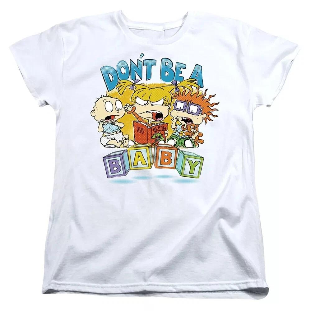 Rugrats  Don t Be A Baby Blocks  Women s T-Shirt 2XL
