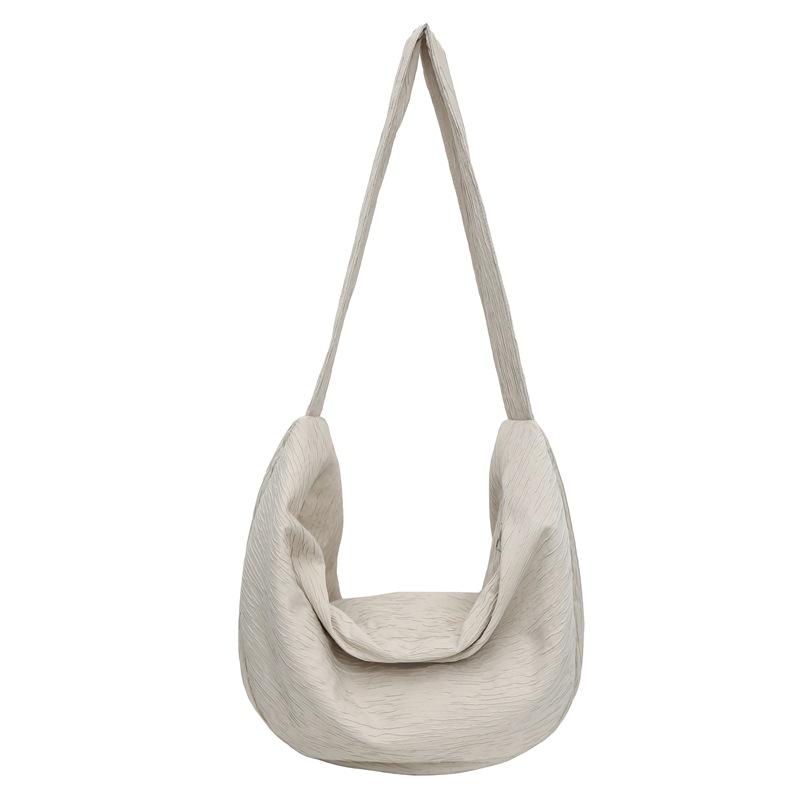 

Женская сумка через плечо, большая вместимость, студенческая однотонная сумка для поездок на работу