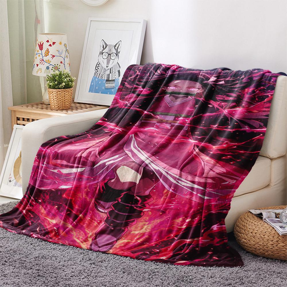 1 Pezzo Coperta in Flanella con Stampa Cartone Animato, Alta Qualità Confortevole per Tutte le Stagioni, Decorazione per la Casa, Calore e Comfort, Perfetta per Regalo di Natale Compleanno