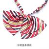 Professional Collar Flower Stewardess Bank Business Student Overalls Uniform Shirt Women'S Lace-Up No Bow Tie