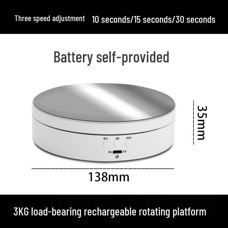 Supporto girevole a 360° con ricarica USB per Live Streaming e Accessori Video