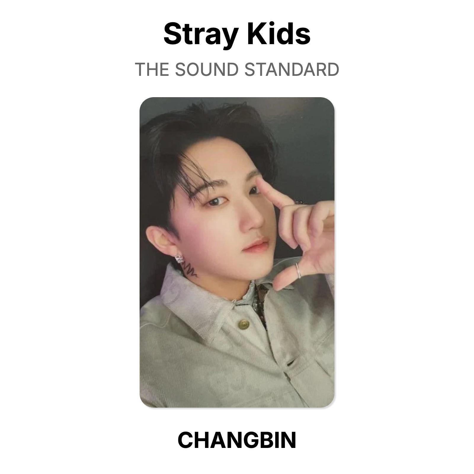 Stray Kids THE SOUND STANDARD Official Photocard CHANGBIN