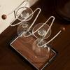 Porta tazze da caffè vintage Staccabile Asciuga rapidamente Portabicchieri da vino/calici Appendi tazze Antiscivolo Supporto per bicchieri da vino rosso Piano di lavoro
