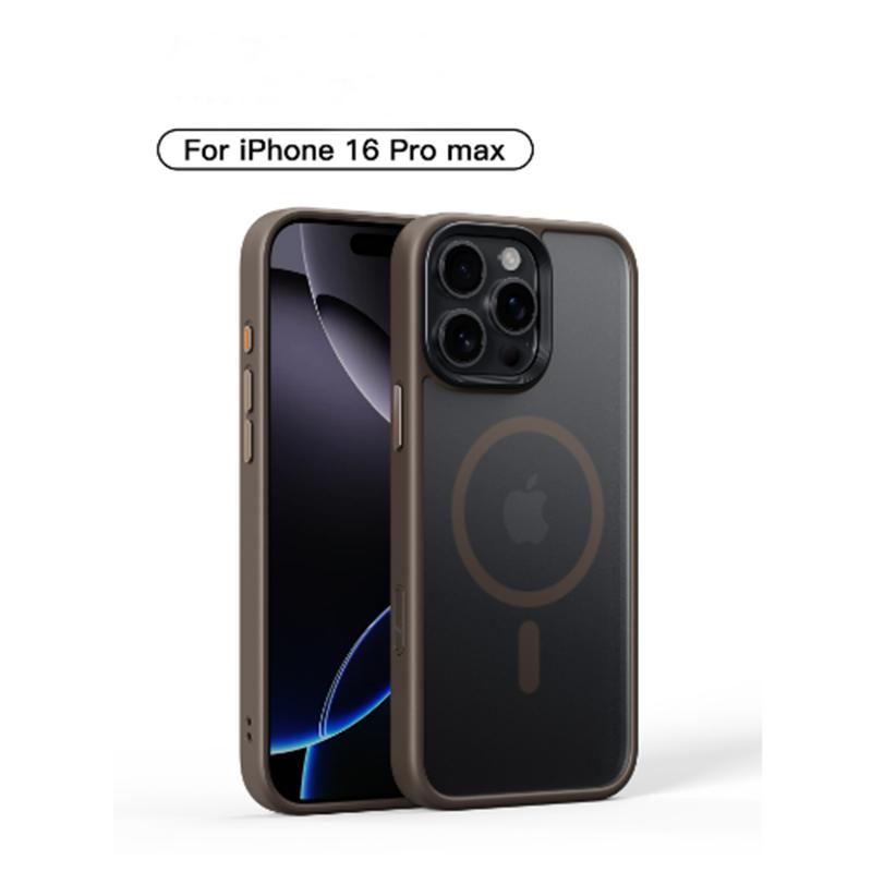 Magnetic for iPhone 16 Pro Case,with Soft Anti-Scratch Microfiber Lining Ultra,Shockproof Liquid Silicone Protective Phone Case