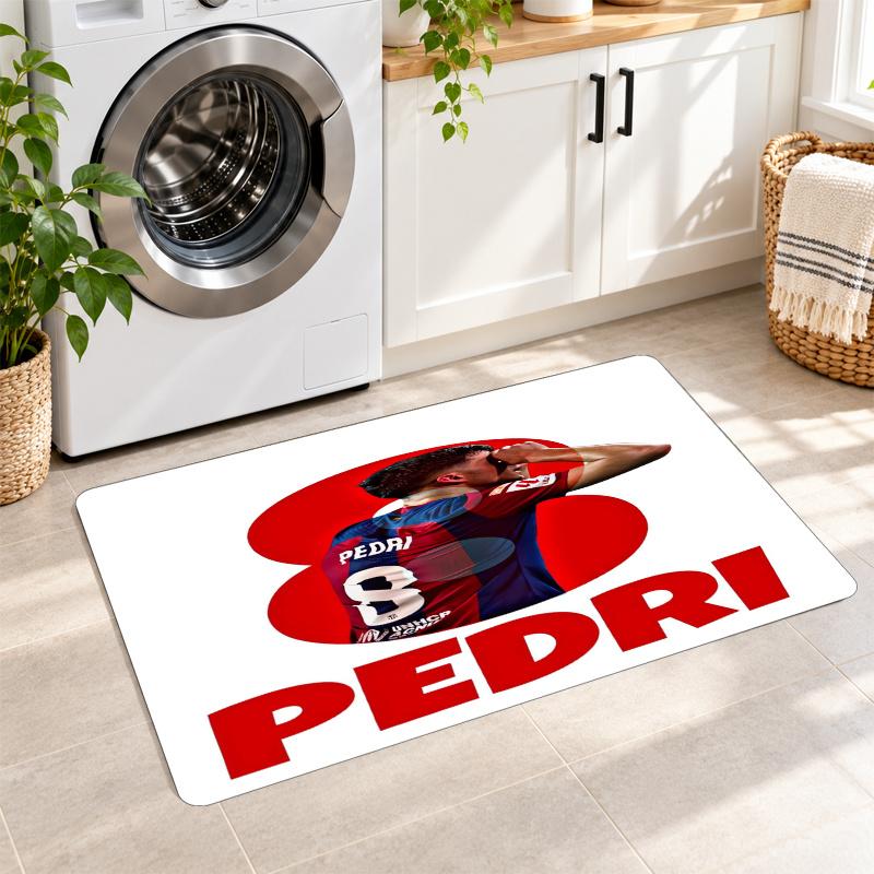 Flannel Kitchen Mat Pedri Soft Area Rug Non Slip Floor Carpet Home Decoration