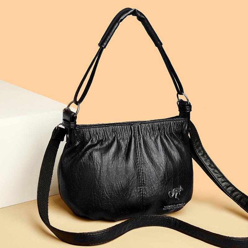 Damen Casual Handtasche Neue Damen Tasche Trendige Muttertasche Große Kapazität Umhängetasche Schultertasche Eimertasche