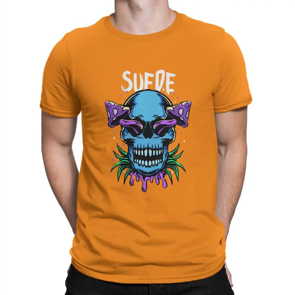 Men Popular British Rock Bands T Shirts Suede Cotton Clothes Awesome Short Sleeve Round Collar Tee Shirt Printing T-Shirts