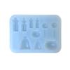 Multifuntional Small Accessories Mold Silicone Crafting Mold Featuring Delicate Windchime Patterns for Jewelry Creation