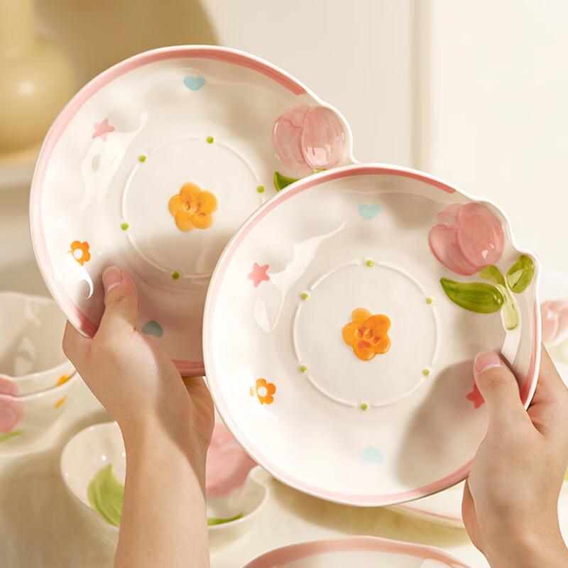 Naijiang Embossed Ceramic Dinnerware Set