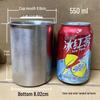 304 Stainless Steel Drop-proof Straight Cylinder Water Cup Without Handle.