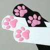 Cat Paw Thigh High Socks for Women 3D Toe Beans Cat Claw Pad Socks Elastic Knee-High Stockings with Silicone Grips Animal Cosplay Outfit