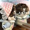 Kitchen 10cm Cotton Doll Clothes Apron Doll Dress Up Set Doll Clothes Outfit  Doll Accessories
