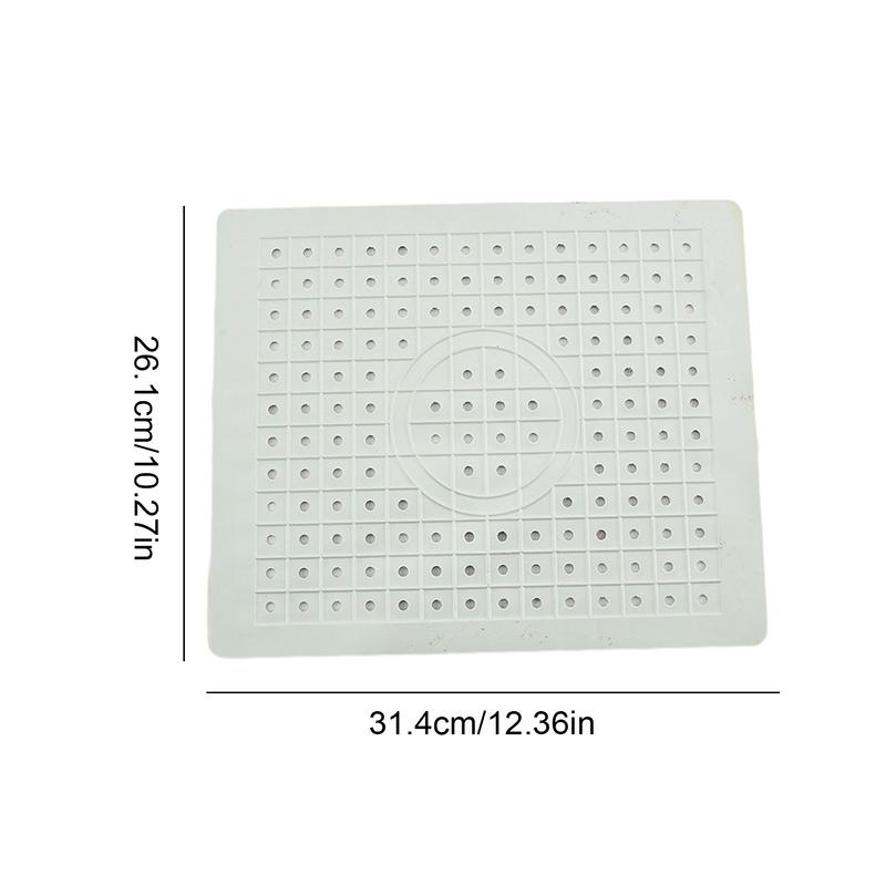 Kitchen Sink Protector Rubber Sink Mat Square Coasters Sink Protector Drain Pad Sink Mats And Protectors For Kitchen Vegetables