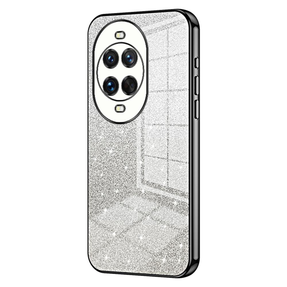 Pro Huawei nova 14 Ultra 5G pouzdro Elektroplating Gradient Glitter TPU kryt na telefon