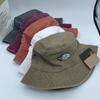 Summer Mens Cotton Bucket Hat With Wide Brim Sunshade For Camping And Hiking