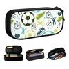 Student Zipper Pencil Case Polyester, Double Pencil Case Stationery Case Pencil Case Wish
