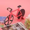 Stainless Steel Innovative Bicycle Shape Pizza Cutter Cutting Tool Kitchen AccessoriesRed
