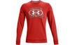 Sweatshirts Men's Red Crew Neck Moderate Regular 1366410-839
