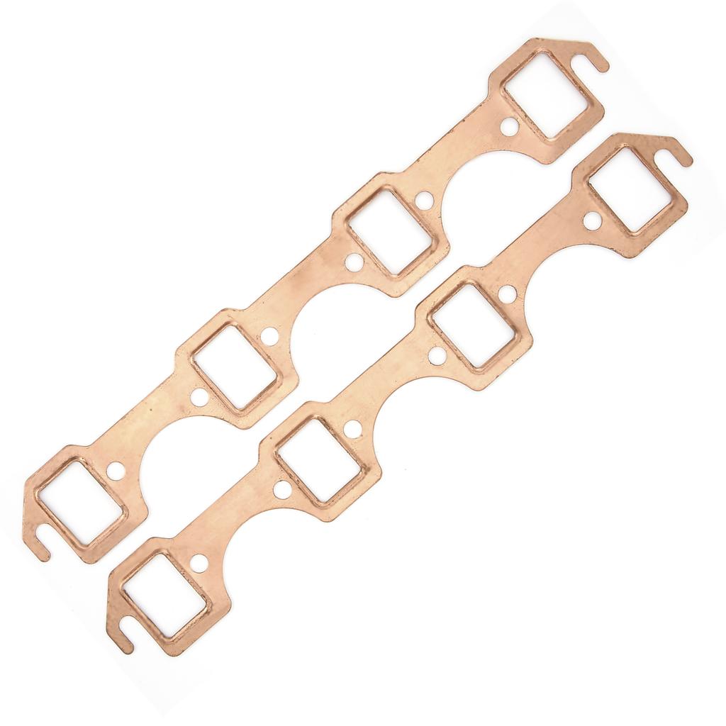 2PCS Exhaust Manifold Gasket Set Replacement for Ford Small Block SBF 289 302 351W