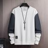 Felpa 2026 Uomo Primavera Nuova Moda Coreana Pullover Casual Maniche Lunghe Camicia Streetwear Uomo Felpa con Cappuccio Abbigliamento Uomo Top