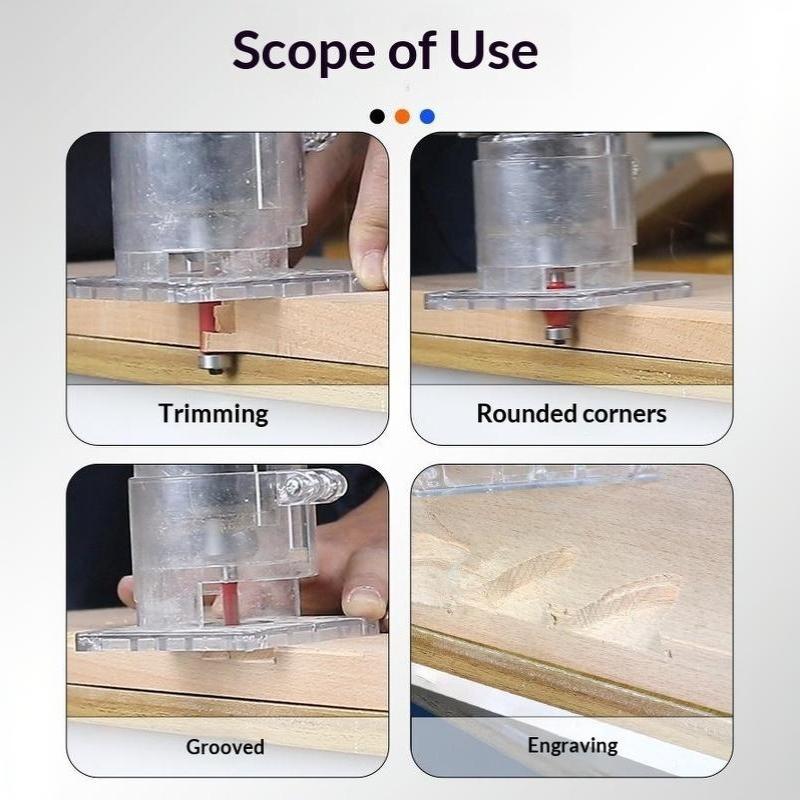 Hand Angle Grinder Converter To Edge Trimmer Base Wooden Router Bracket Woodwork Trimming Milling Machine Power Tool Accessories