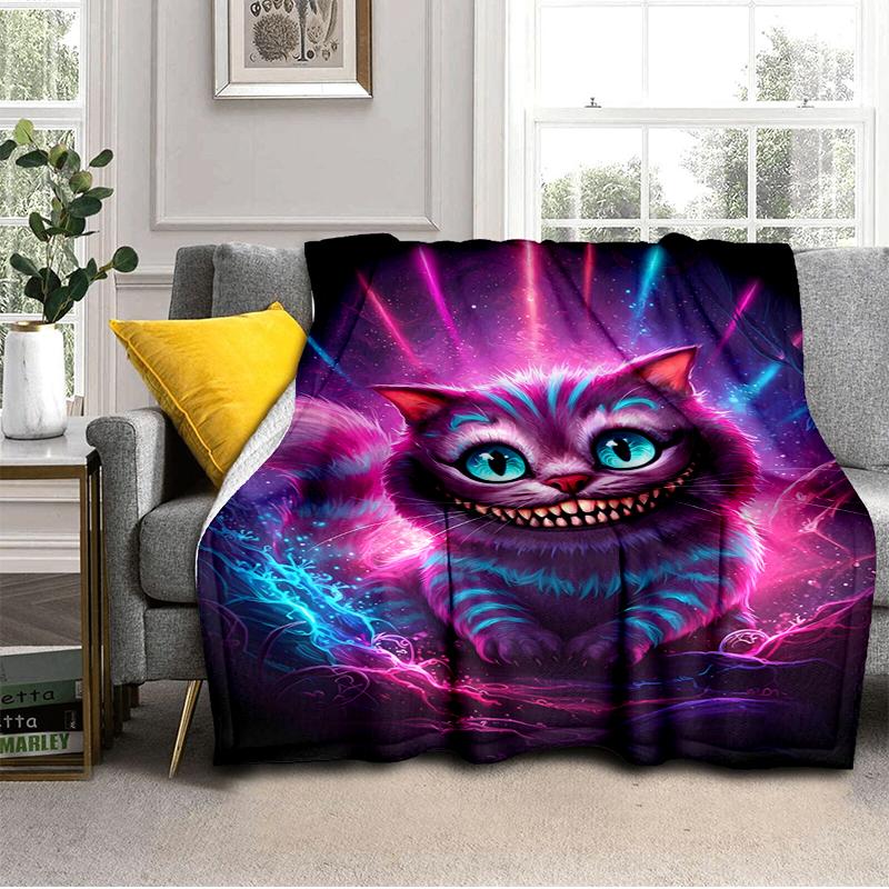 WonderlCat Fantasy Blanket Lightweight Ideal Bedding Blanket Perfect for Travel, Camping, Living Rooms, Offices, Sofas, Fan Christmas Gift