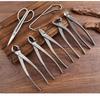 Portable Stainless Steel Gardening Tool Set with Pliers, Diagonal Cutters, Bud Shears, and Oxford Cloth Bag