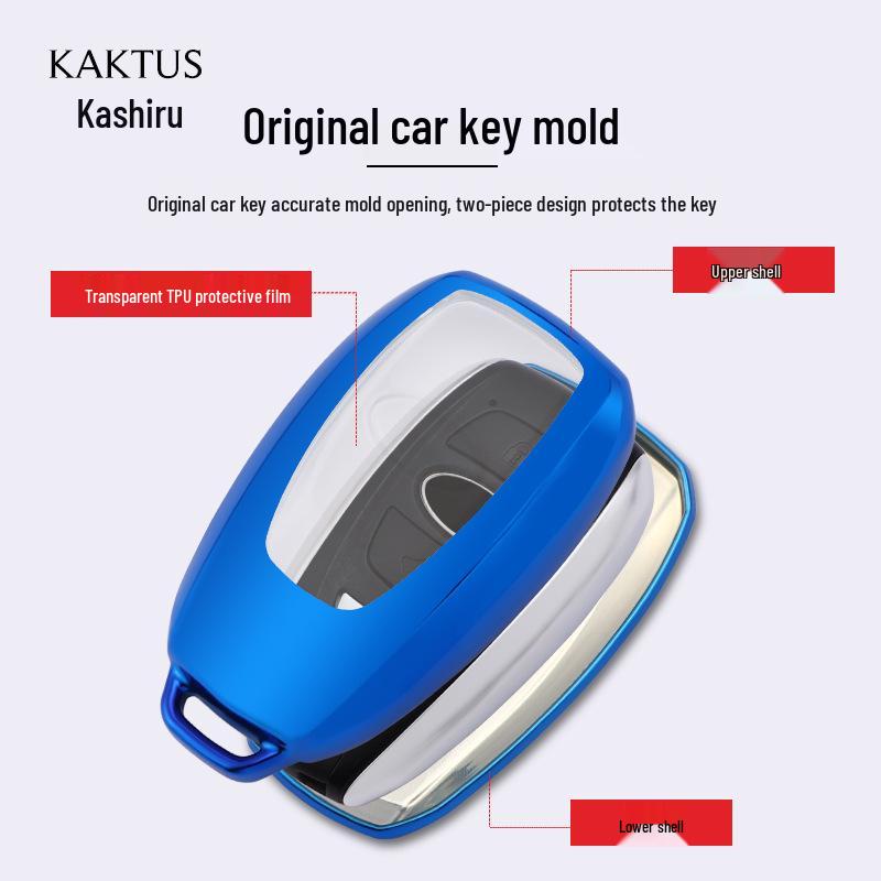 KAKTUS TPU Soft Rubber Car Key Cover for Subaru