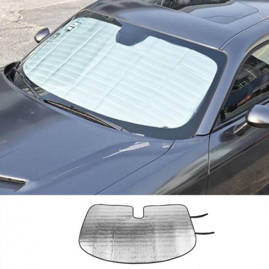 Front Windshield Sun Shade Visor Sunshade Heat Protect for Dodge Challenger 09+