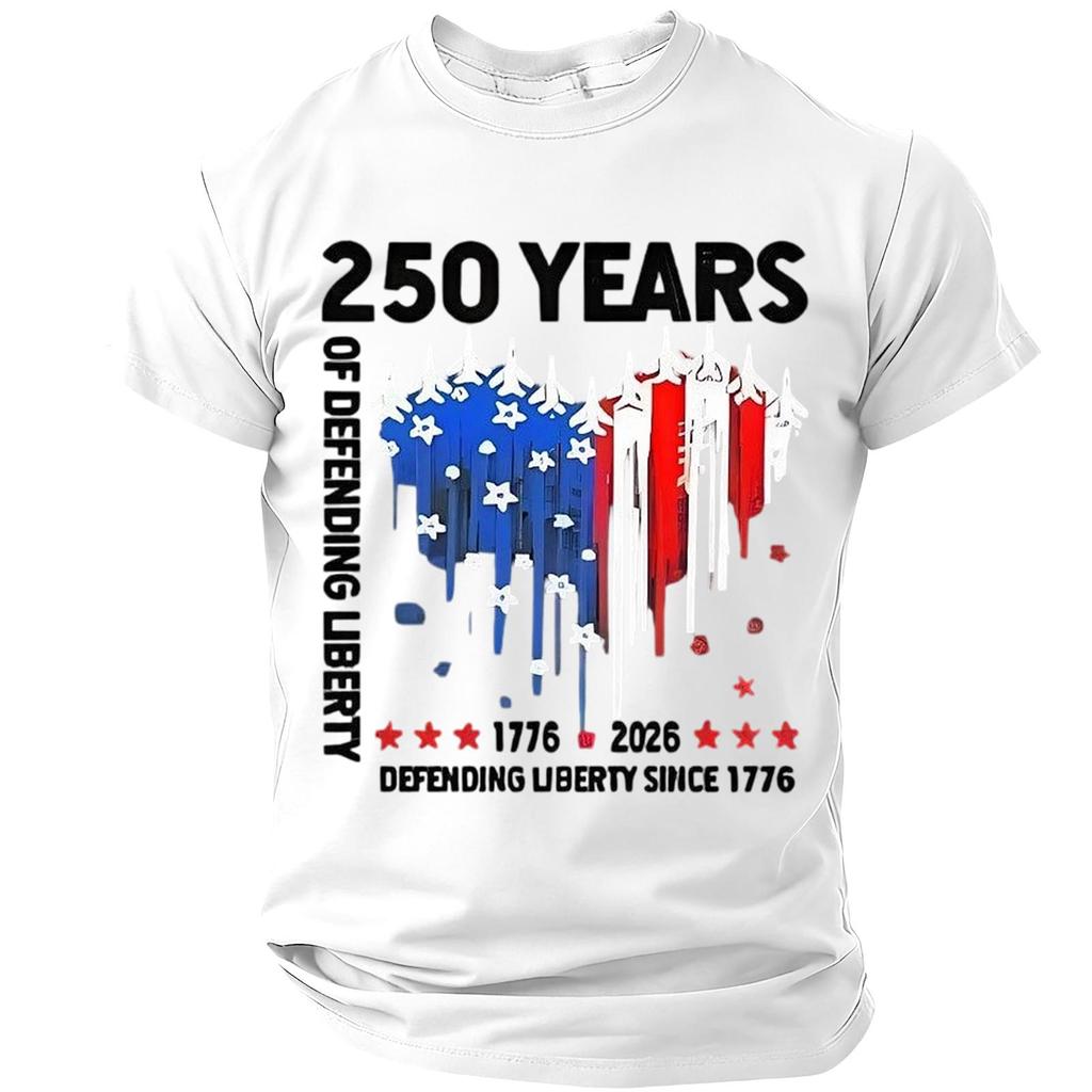 Men's Casual Round Neck Lightweight Breathable Short-Sleeve Top