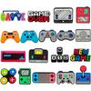 35-Piece Game Console Shoe Charm Set - Creative PVC Soft Rubber Clog Accessories