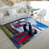 Fc Barcelona Customize Text Floor Rug Office Rug Perfect for Entryway Balcony Study Room Kitchen Antislip Carpet Office Home Decor