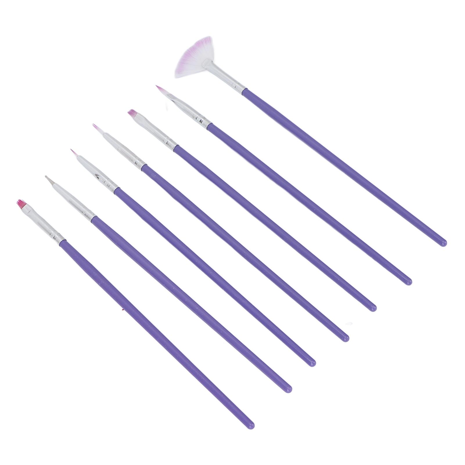 

Набор из 7 кистей для нейл-арта, многофункциональная кисть для росписи ногтей, кисть для маникюра