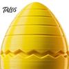 Unique Desktop Display 3D Printed Easter Egg Figurine, Articulated Humanoid Figure with Movable Joints, PLA Plastic Action Figures Shelf Sitter Statue