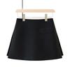 2025 Autumn/Winter High Waist Stretch Woolen Skirt Shorts for Adults