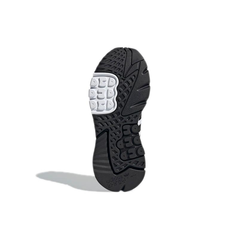 Adidas Originals Nite Jogger 'White Black Gray' Women's Sneakers H01735