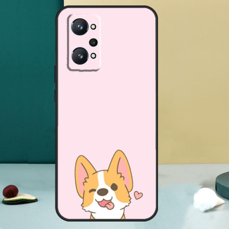

Cartoon Welsh Shiba Corgi Dog For Realme GT 6T 5 6 GT 7 Pro C67 C75 C61 C55 C53 C51 C21Y C25S 10 11 12 13 14 Pro Plus Case Realme C35