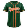 Men's and Women's Fashion Baseball Jerseys, Hip-hop Sports Buttons, Cardigan, Striped Letter Print Short-sleeved Top