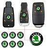2/5/10Pcs 14mm Car Remote Key Fob Emblem Badge Radio Button Sticker For Octavia MK2 MK3 2 3 A7 Fabia Karoq Kodiaq Superb Rapid Kamiq