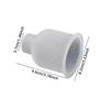 WTEMPO 4PCS 4-Style Vase Ornaments Silicone Molds DIY Gypsum Vase Molds Creative Liquid Gule Resin Molds