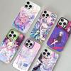 Anime Needy Streamer Overload Phone Cover For IPhone 16 15 14 13 12 11 17 Pro Max Plus Color Silver Shell