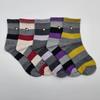 Arnold Palmer Ringle Casual Anti-Twist Women's Fashion Mid-Length Socks 5 Pairs