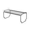 Double-Layered Cupboard Dish Rack Iron Kitchen Organizer Rack Seasoning Storage Rack  Kitchenware